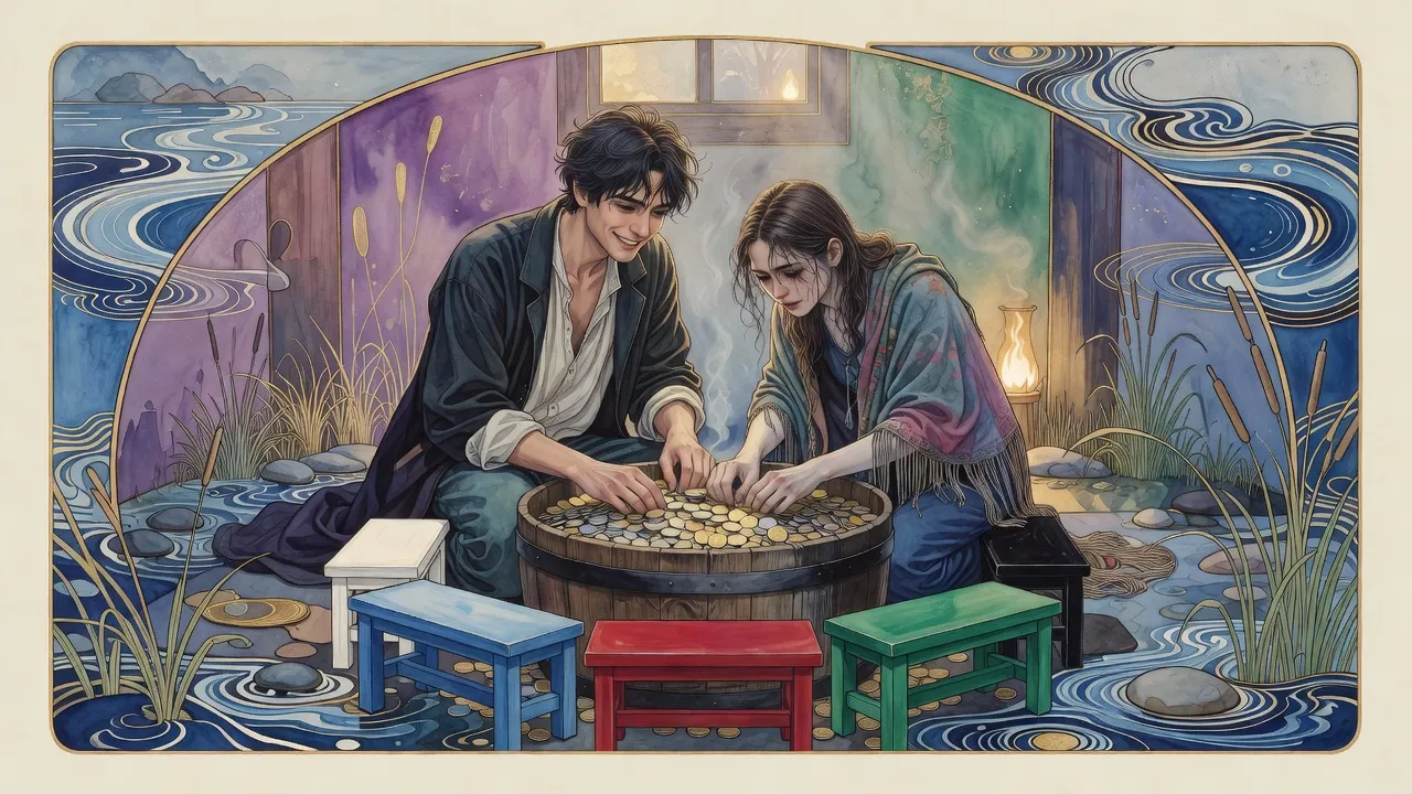 Painted frame: One for Your Daughter